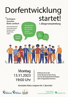 Flyer zur Auftaktveranstaltung